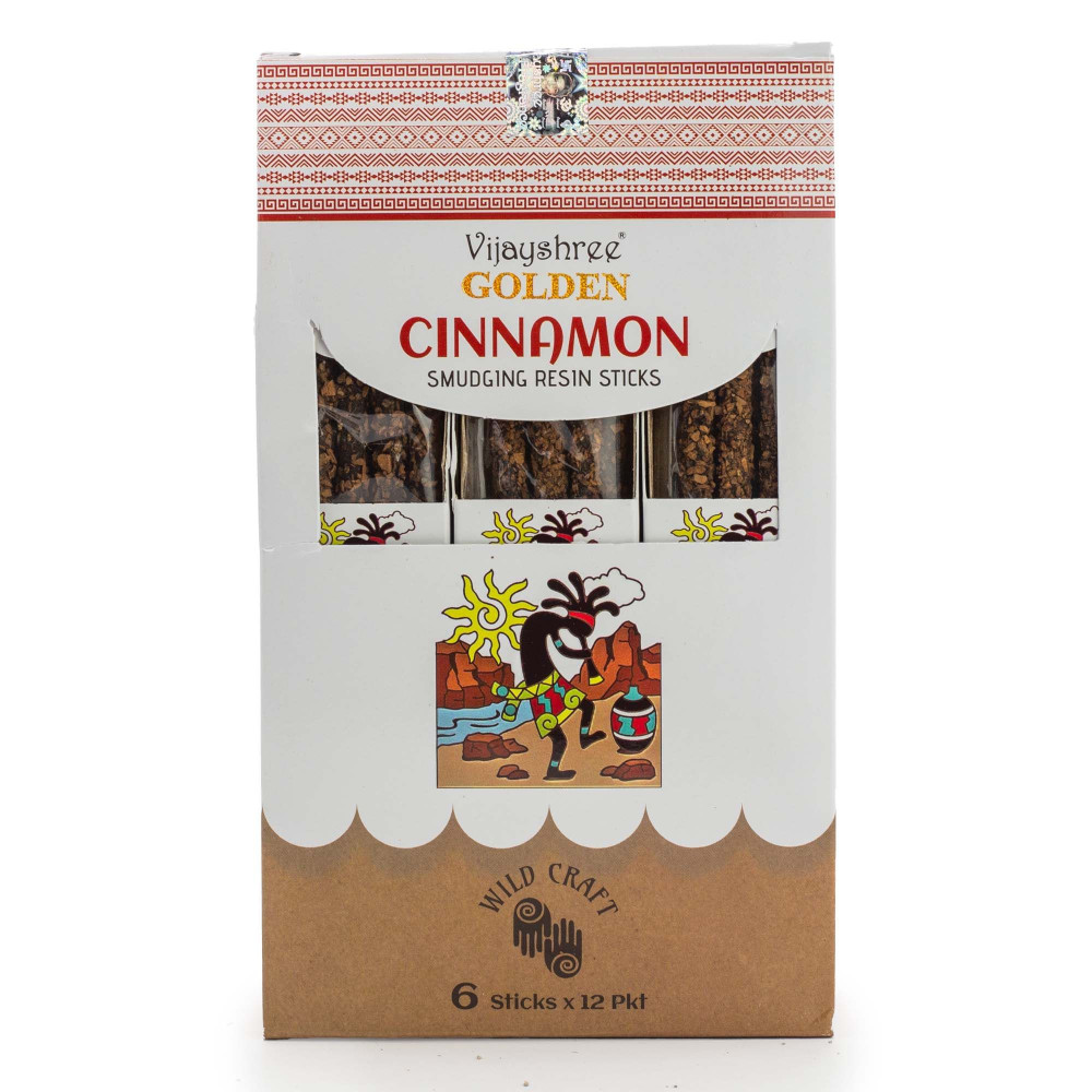Bâtonnets de résine de fumigation à la cannelle dorée - 30 g