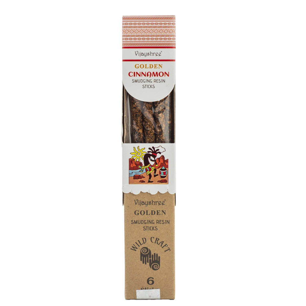 Bâtonnets de résine de fumigation à la cannelle dorée - 30 g