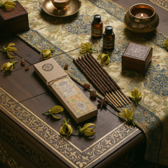 Résine rituelle sur bâtonnet - Ylang-ylang