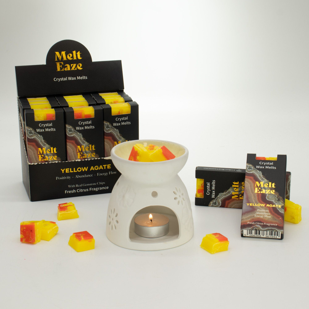 Fondants parfumés MeltEaze 50 g - Éclat doré - Agrumes Frais