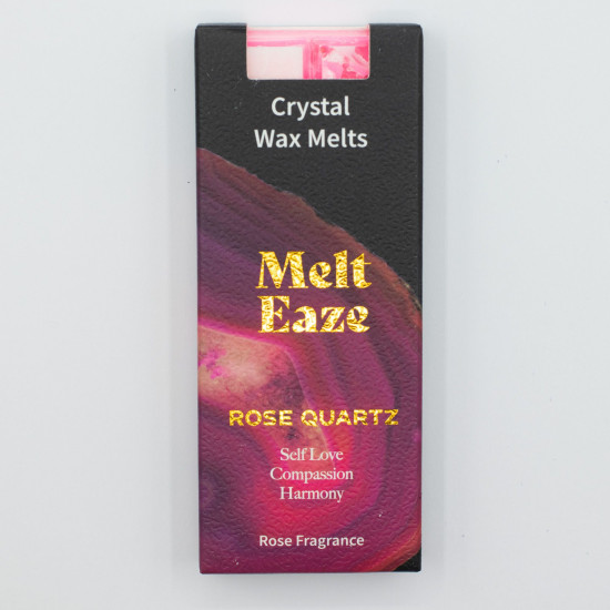 Fondants parfumés MeltEaze 50 g - Amour de quartz rose - Rose