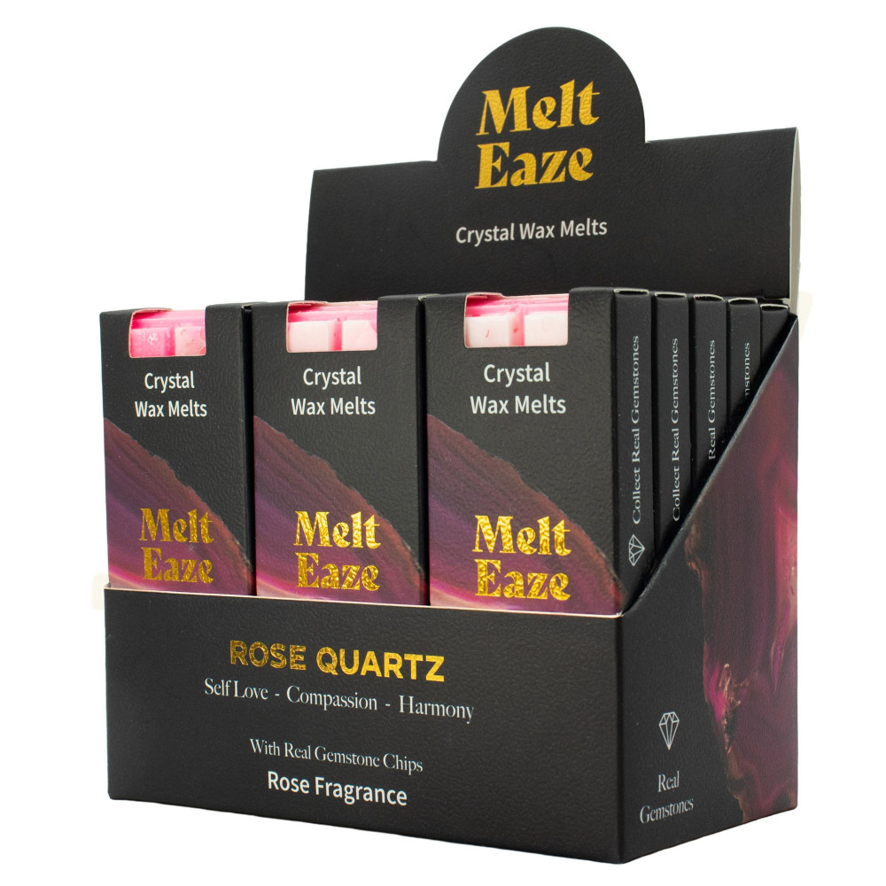 Fondants parfumés MeltEaze 50 g - Amour de quartz rose - Rose