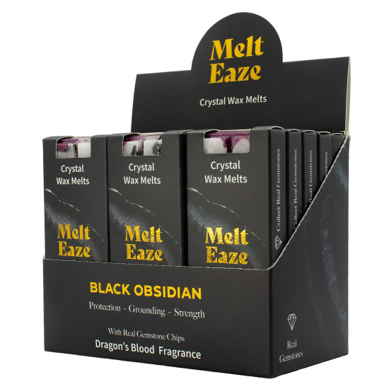 Fondants parfumés MeltEaze 50 g - Bouclier d'obsidienne - Sang de dragon