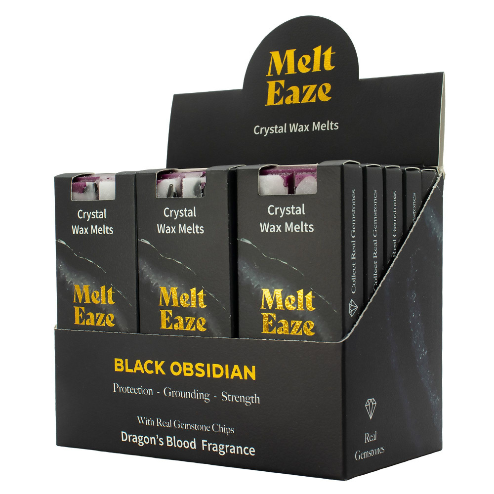 Fondants parfumés MeltEaze 50 g - Bouclier d'obsidienne - Sang de dragon