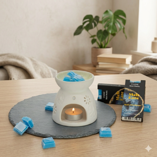 Fondants parfumés MeltEaze 50 g - Vague aigue-marine - Mousse côtière