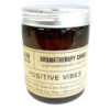 Bougie d'aromathérapie au soja 200 g - Positive Vibes