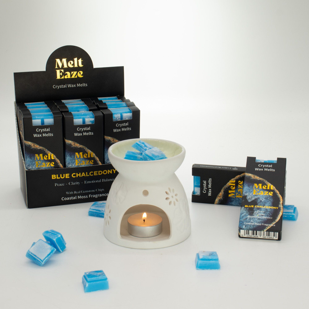 Fondants parfumés MeltEaze 50 g - Vague aigue-marine - Mousse côtière