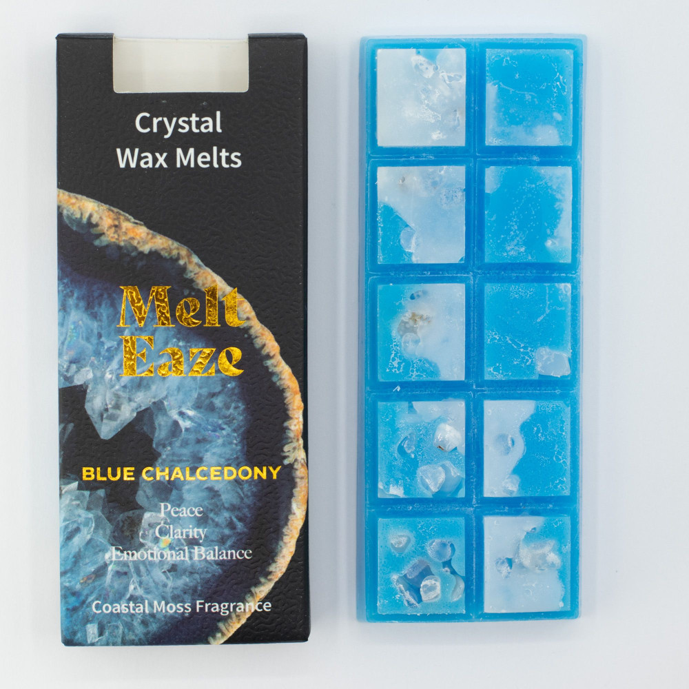 Fondants parfumés MeltEaze 50 g - Vague aigue-marine - Mousse côtière