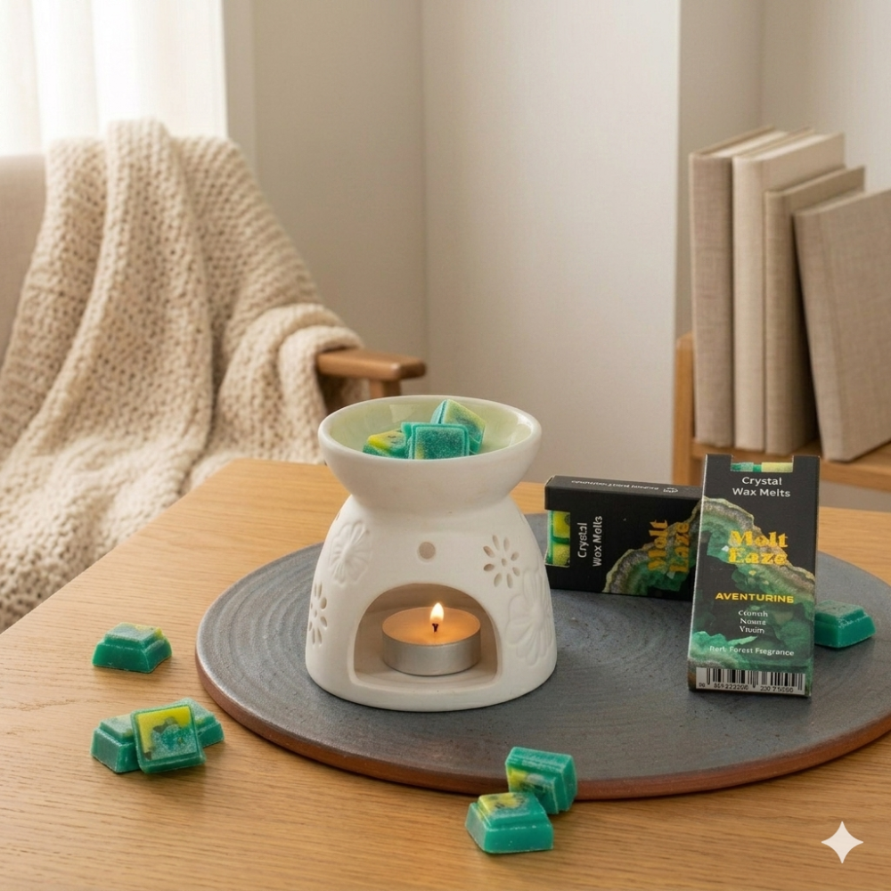Fondants parfumés MeltEaze 50 g - Forêt d'émeraude - Au cœur de la forêt