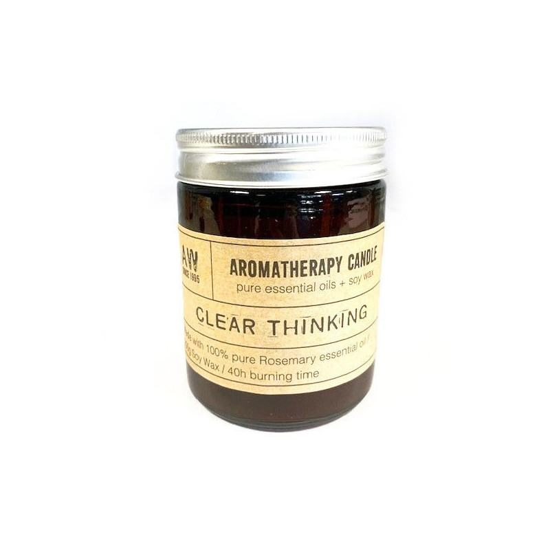 Bougie d'aromathérapie au soja 200 g - Clear Thinking