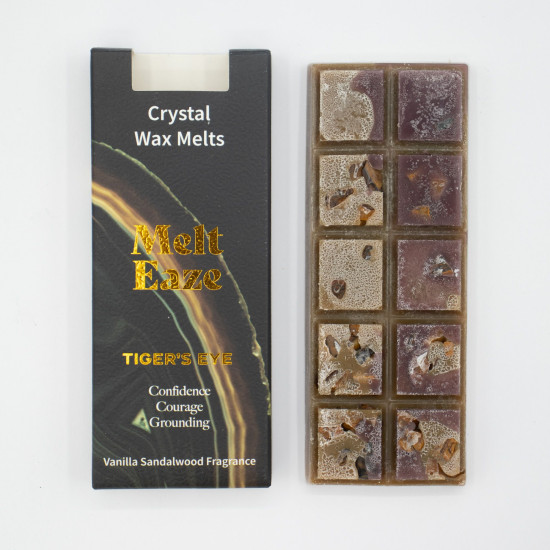 Fondants parfumés MeltEaze 50 g - Œil de tigre - Vanille et bois de santal