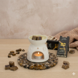 Fondants parfumés MeltEaze 50 g - Œil de tigre - Vanille et bois de santal