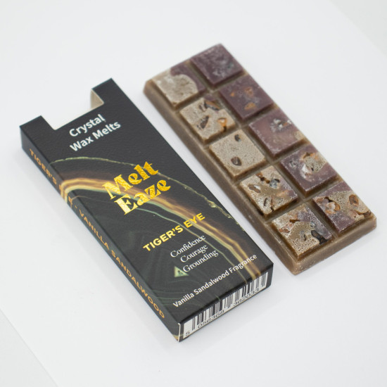 Fondants parfumés MeltEaze 50 g - Œil de tigre - Vanille et bois de santal