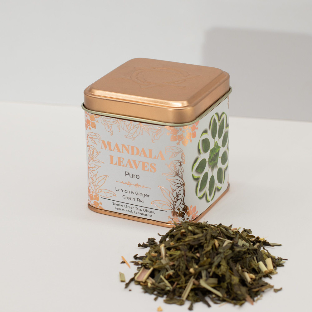 50 g de thé vert Eco Classic au citron et au gingembre