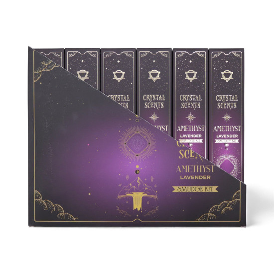 Encens à brûler Amethyst Crystal Scents - Lavande