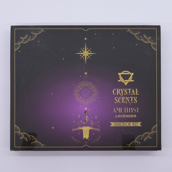 Encens à brûler Amethyst Crystal Scents - Lavande