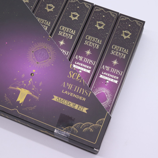 Encens à brûler Amethyst Crystal Scents - Lavande