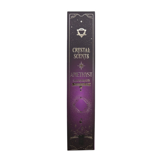 Encens à brûler Amethyst Crystal Scents - Lavande