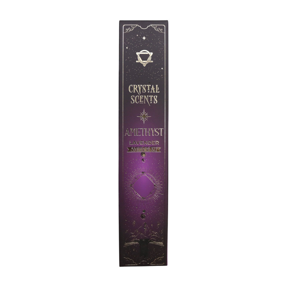 Encens à brûler Amethyst Crystal Scents - Lavande