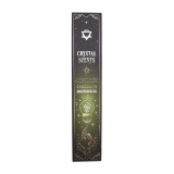 Encens parfumé à l'aventurine cristalline - Chocolat