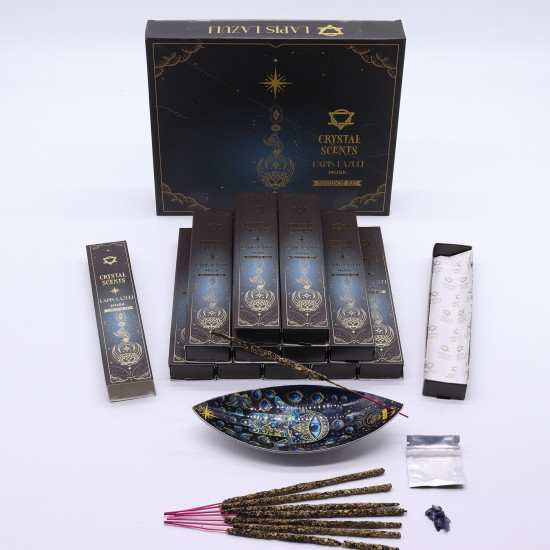 Encens à brûler Lapis Crystal Scents - Musc