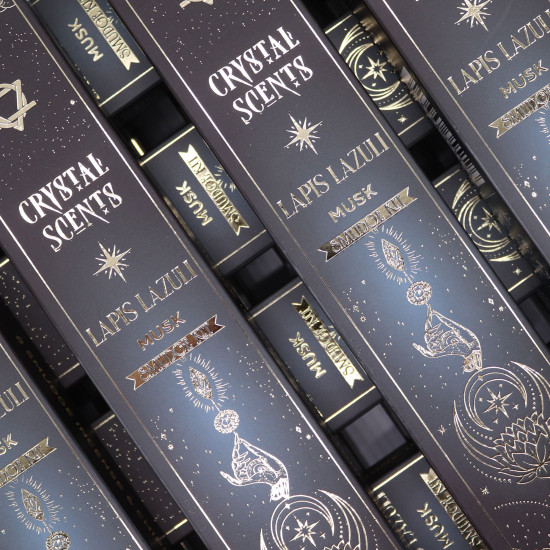 Encens à brûler Lapis Crystal Scents - Musc