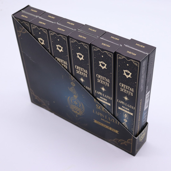 Encens à brûler Lapis Crystal Scents - Musc