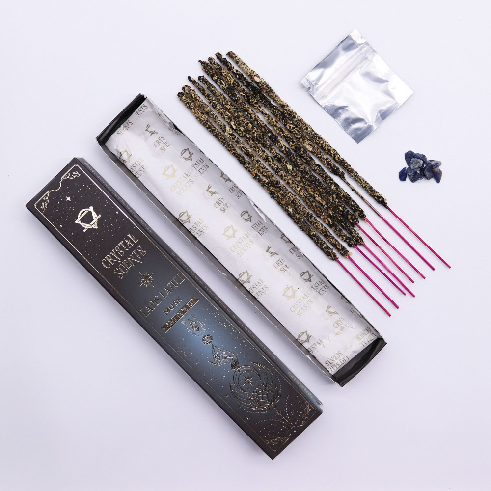 Encens à brûler Lapis Crystal Scents - Musc
