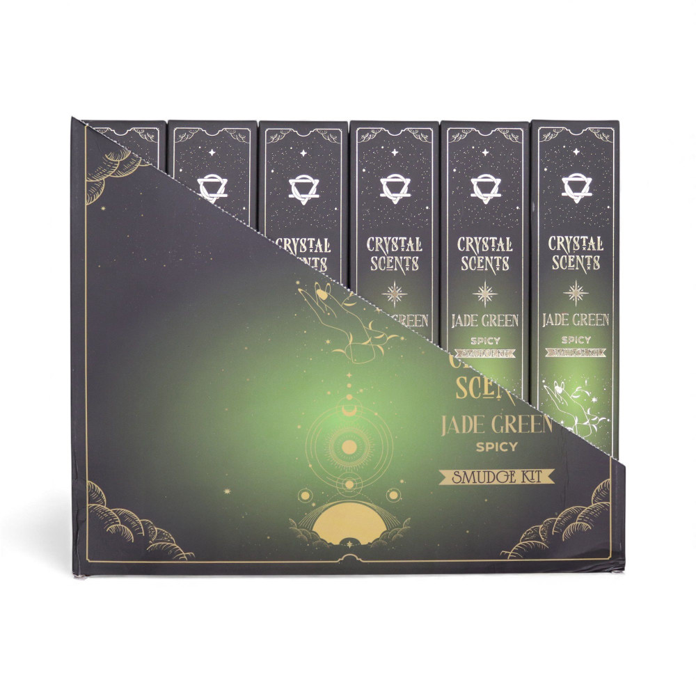Encens à brûler Jade Crystal Scents - Épicé