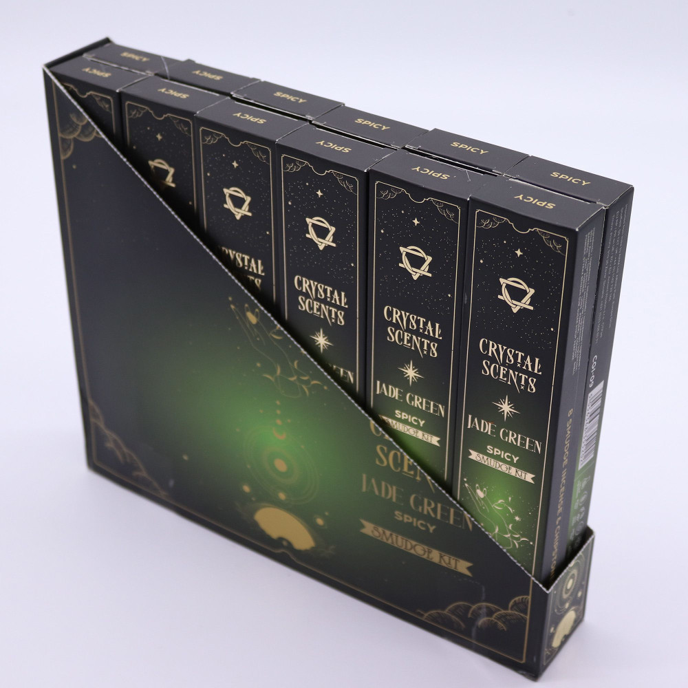 Encens à brûler Jade Crystal Scents - Épicé