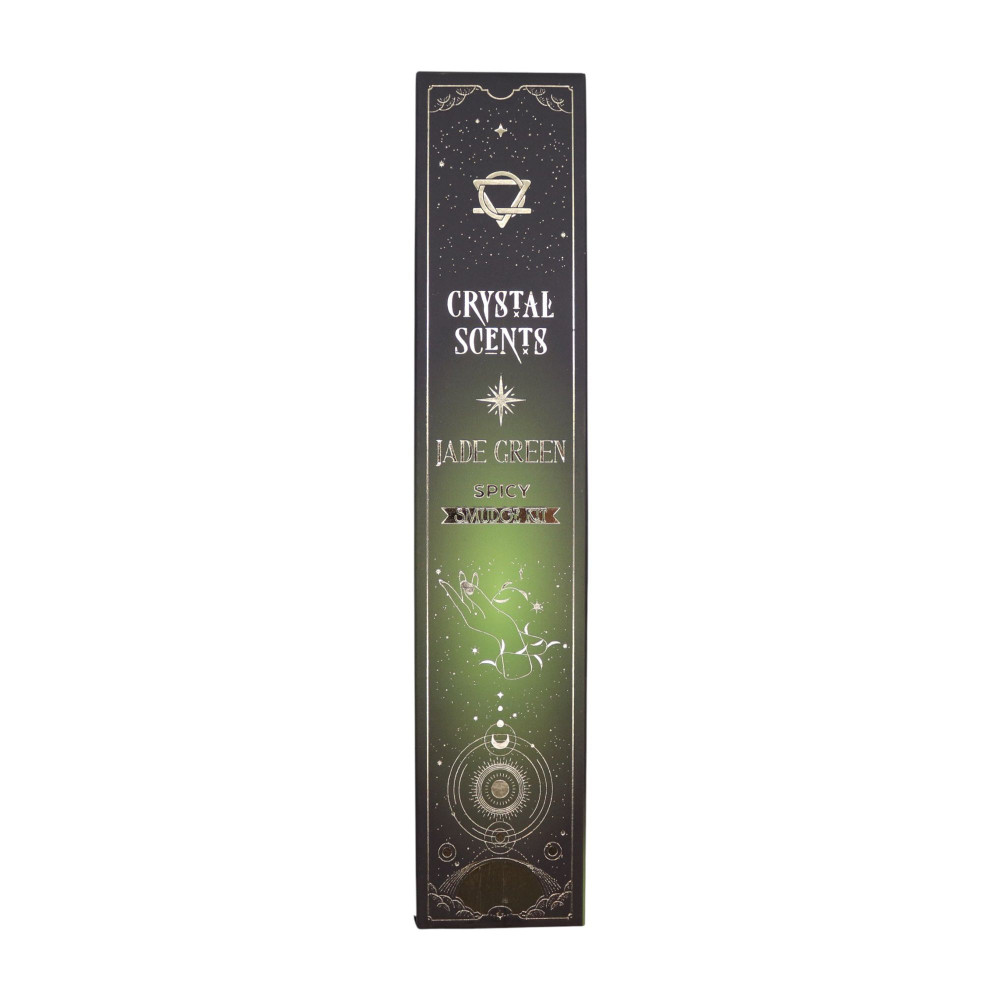 Encens à brûler Jade Crystal Scents - Épicé