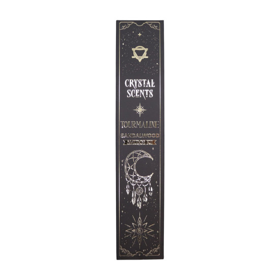 Encens parfumé aux cristaux de tourmaline - Santal