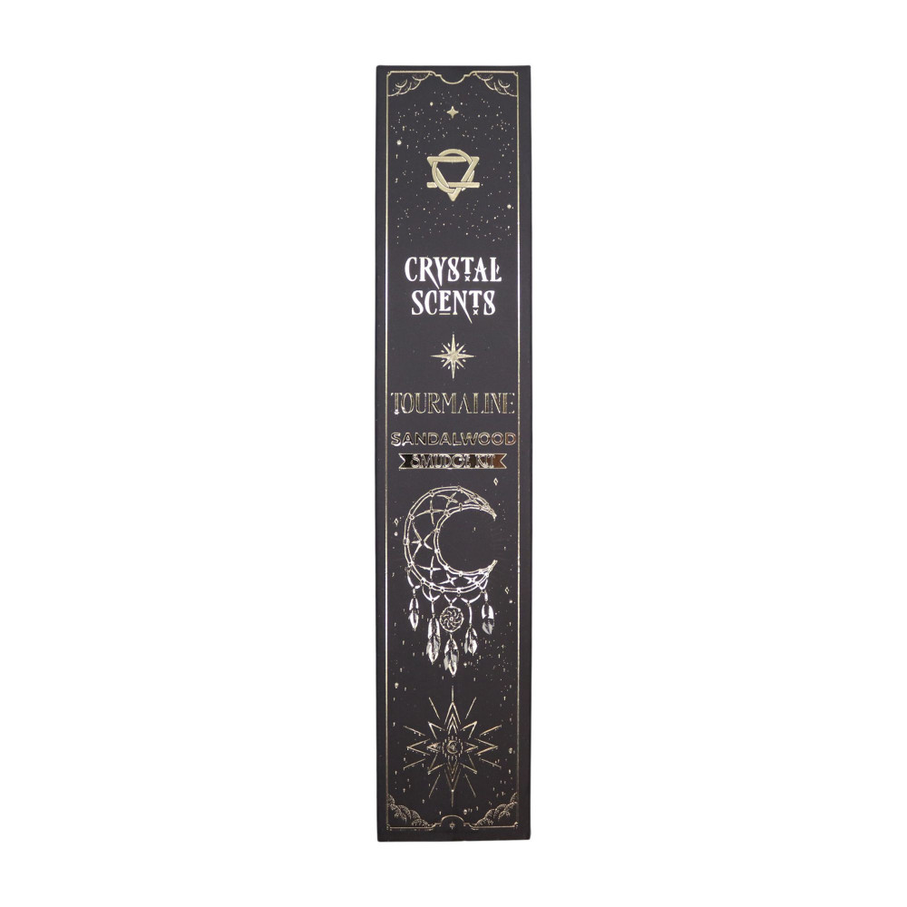 Encens parfumé aux cristaux de tourmaline - Santal