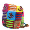 Sac bandoulière ethnique - Bleu sarcelle / Om