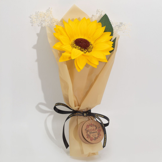 Fleur de savon - Tournesol simple