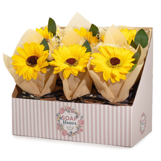 Fleur de savon - Tournesol simple