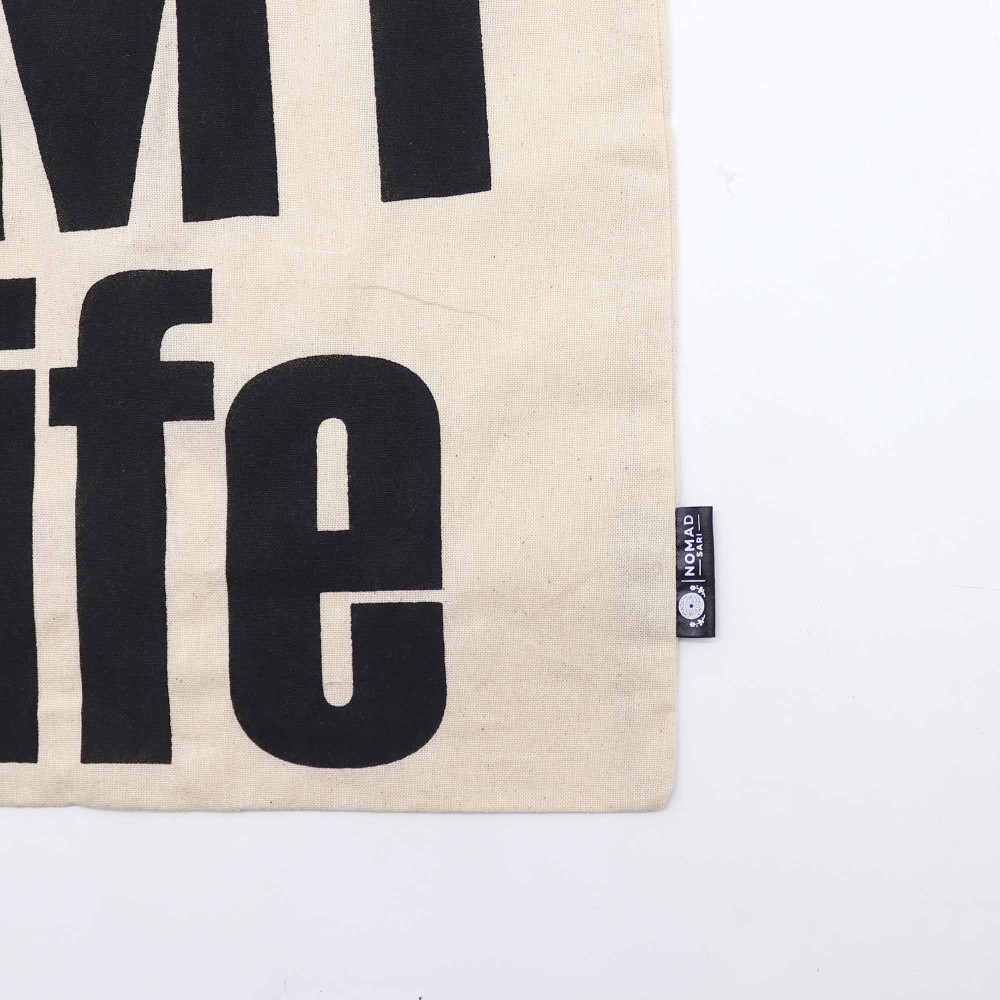 Sac cabas Nomad Sari Iconic Basic - C'est ma vie - Naturel 113 g