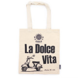 Sac fourre-tout basique emblématique Nomad Sari - La Dolce Vita - Naturel 4oz