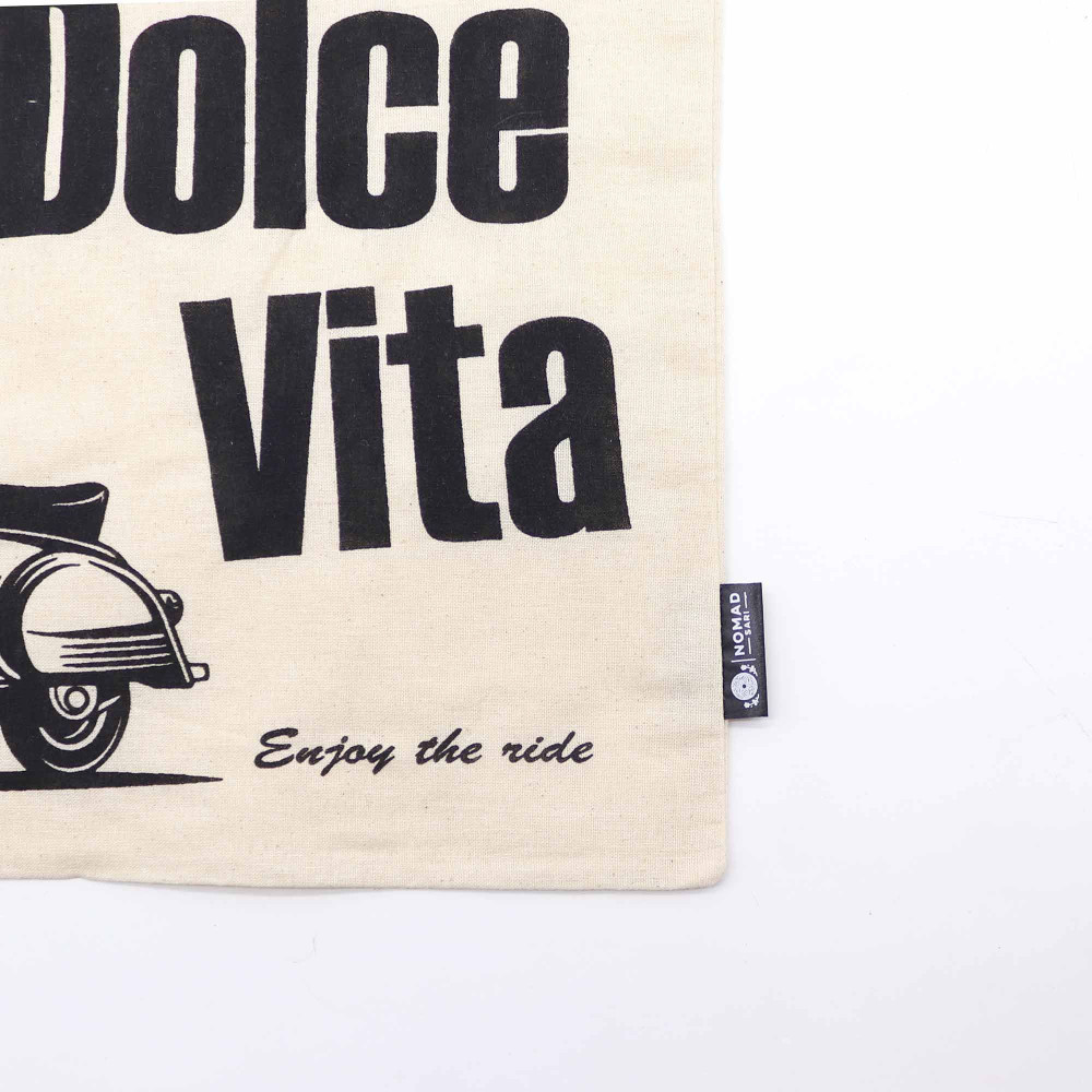 Sac fourre-tout basique emblématique Nomad Sari - La Dolce Vita - Naturel 4oz