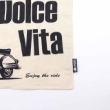 Sac fourre-tout basique emblématique Nomad Sari - La Dolce Vita - Naturel 4oz