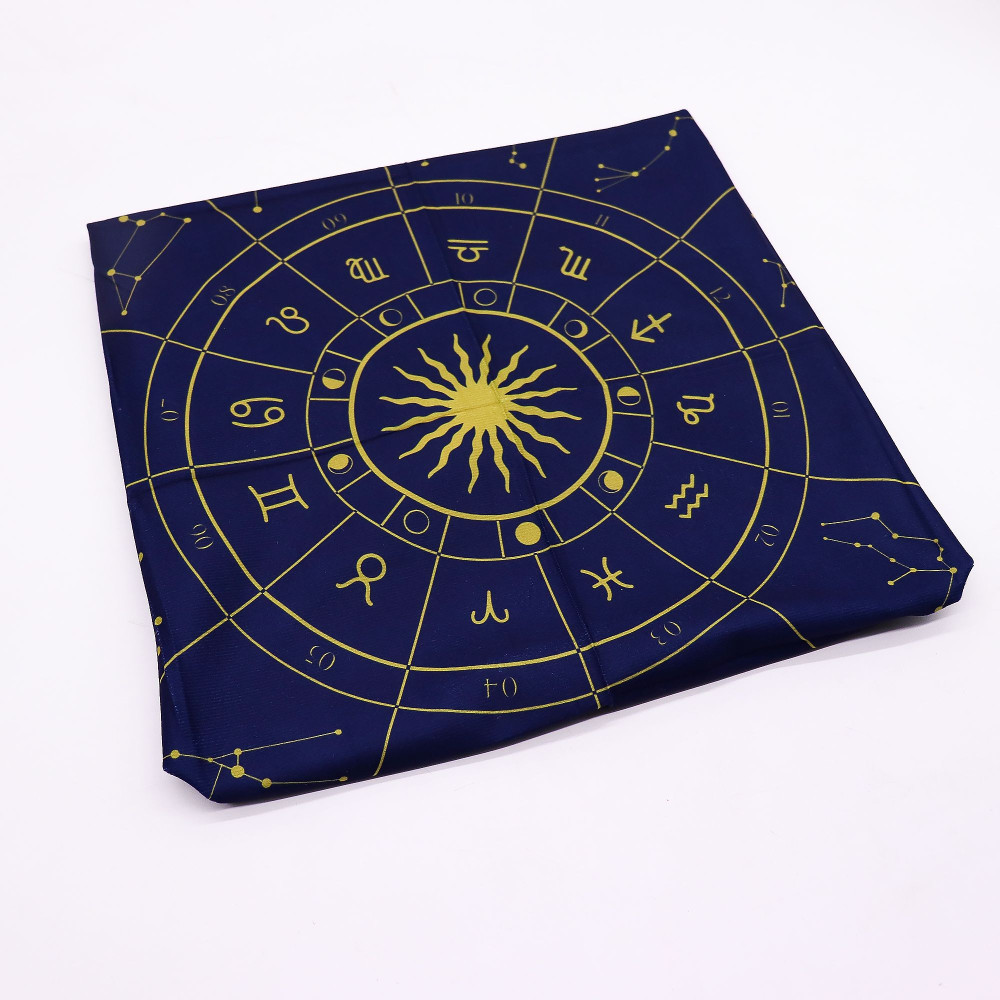 Tapis de lecture de tarot - Zodiaque