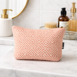 Trousse de toilette Nomad Sari indienne Jacquard - Labyrinthe de corail