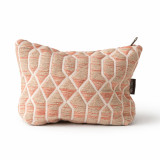 Trousse de toilette Nomad Sari indienne Jacquard - Motif Rose