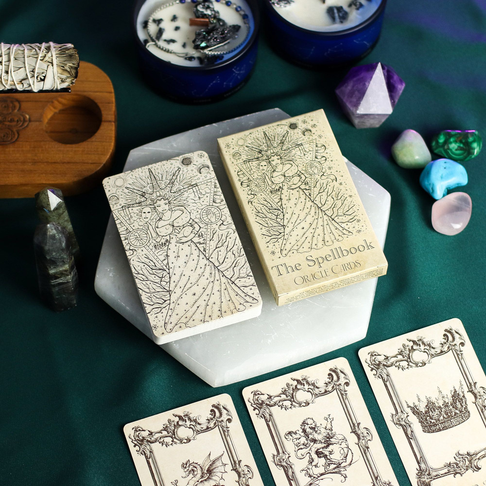 Le Grimoire - Cartes Oracle de Sorcellerie