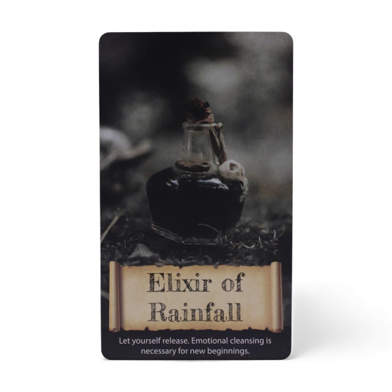 Cartes Oracle Cristaux et Élixirs - Jeu d'Énergie de Guérison