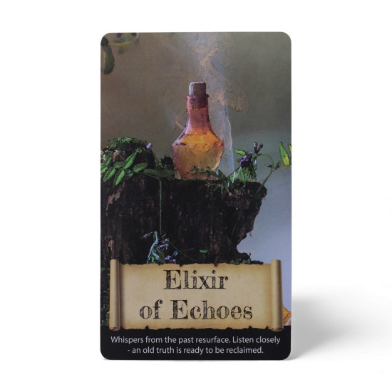 Cartes Oracle Cristaux et Élixirs - Jeu d'Énergie de Guérison