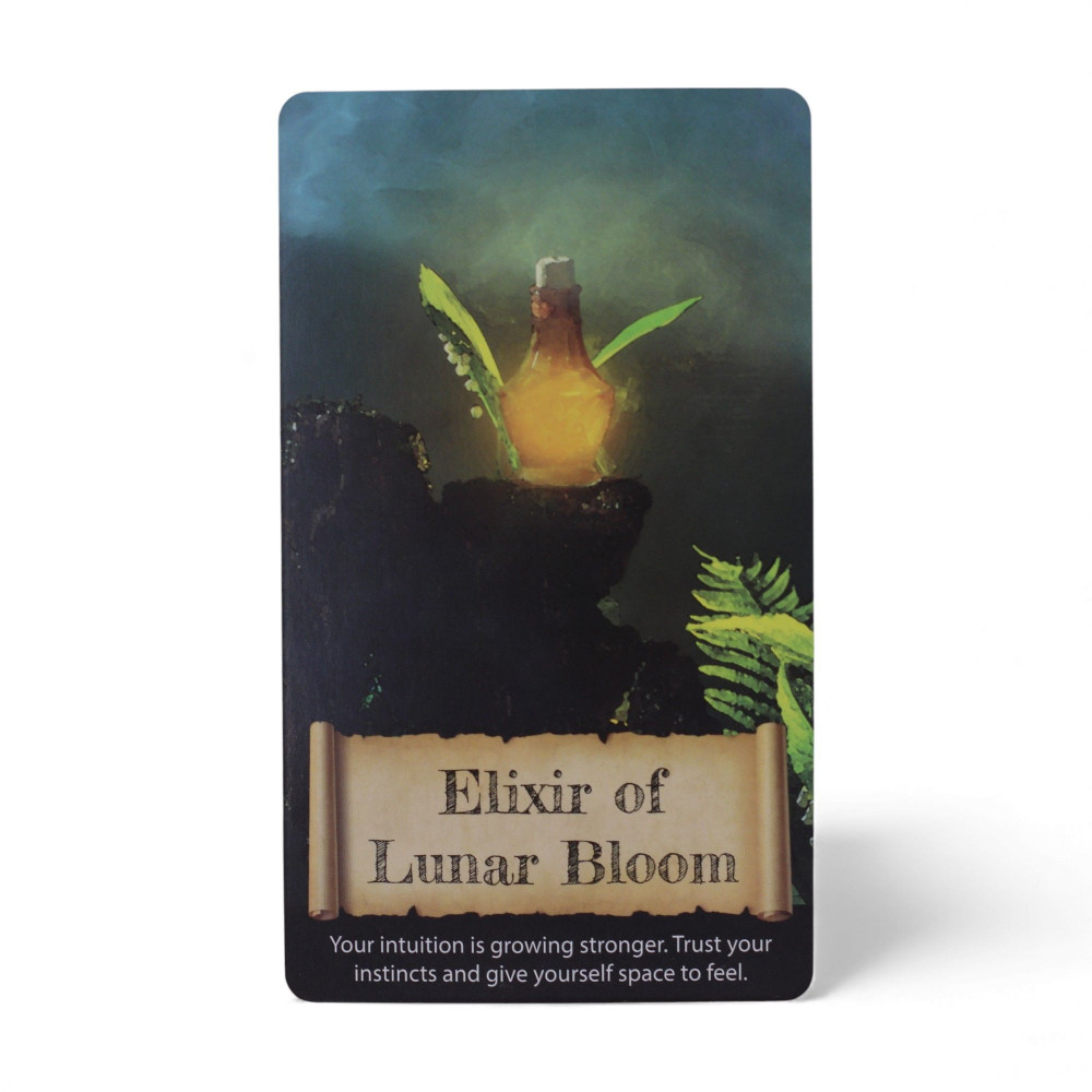 Cartes Oracle Cristaux et Élixirs - Jeu d'Énergie de Guérison