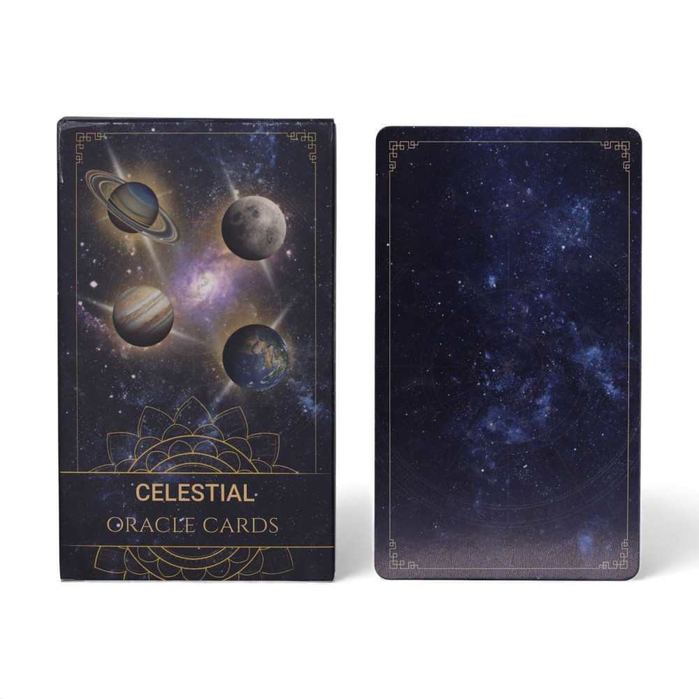 Cartes Oracle de l'Atlas de l'Énergie Céleste - Jeu Spirituel