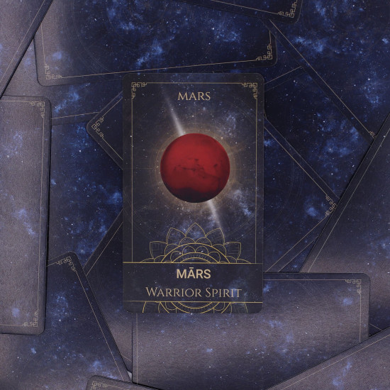 Cartes Oracle de l'Atlas de l'Énergie Céleste - Jeu Spirituel