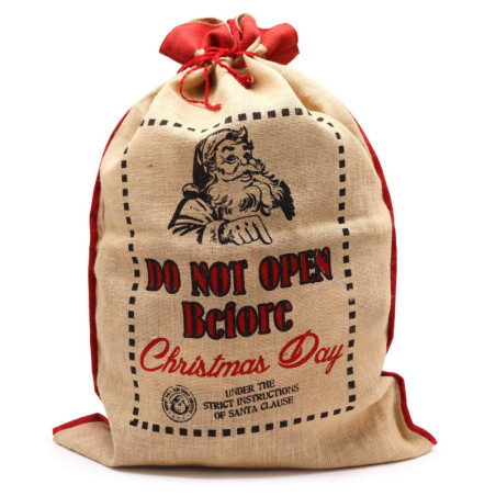 Sac du Père Noël - Ne pas ouvrir avant